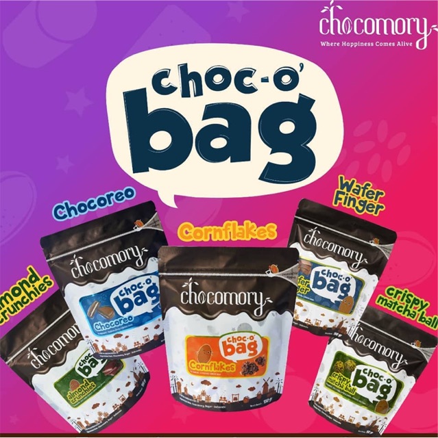 

CHOCO BAG BY CHOCOMORRY OLEH OLEH BOGOR