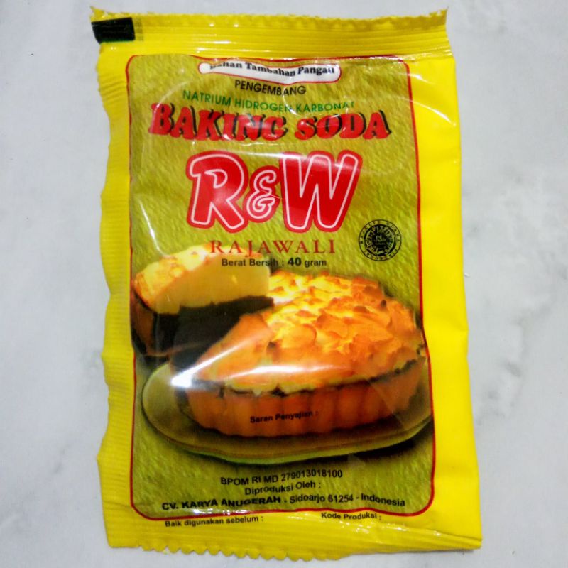 

SODA KUE Sachet 40gr RAJAWALI/RW | / Baking soda