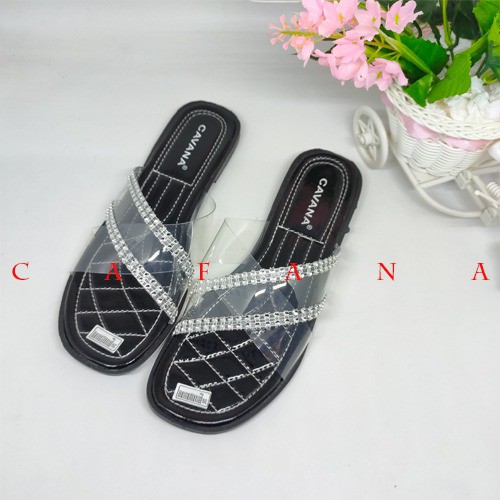 Sandal Wanita Slop Permata SDL126