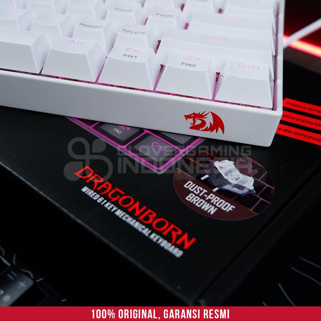 Redragon DRAGONBORN K630 - K-630 K 630 Mechanical Gaming Keyboard