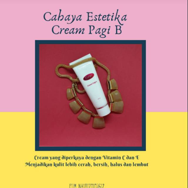 Cahaya Estetika Cream Pagi