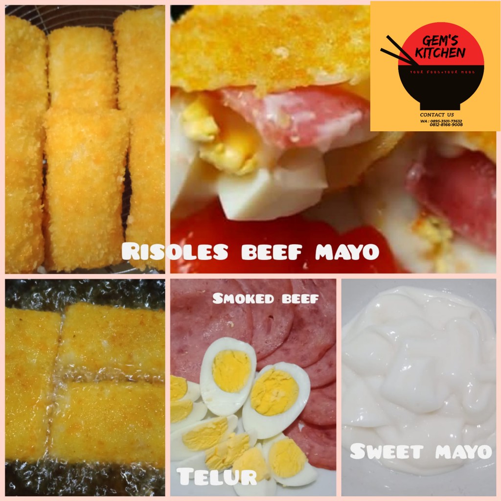 

Risoles Beef Mayo Frozen