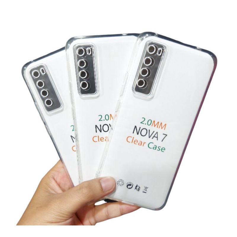 Soft Case Terbaru HD Transparan Huawei Nova 7