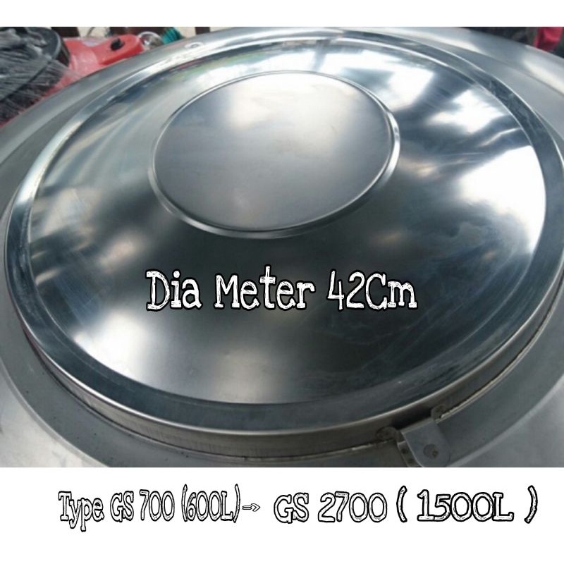 TUTUP TOREN TANGKI AIR Stainless Steel EXCEL