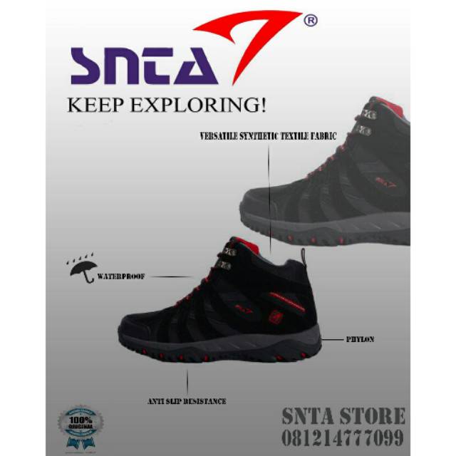 Sepatu snta - sepatu hiking snta - snta original - sepatu hiking snta - sepatu gunung snta