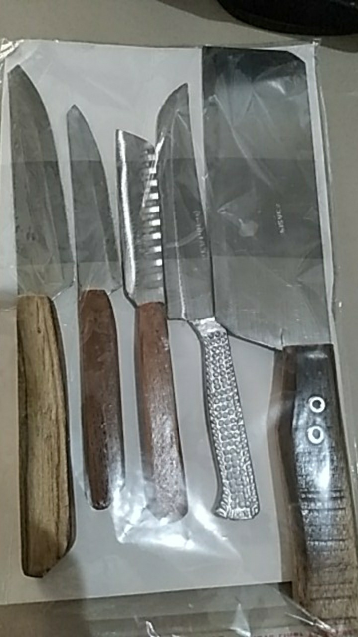 Promo Paket Hemat Pisau Steinlees Anti Karat Dan Tajam Isi 5 Pcs / Isi 6 Pcs