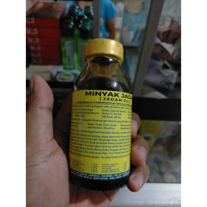 Minyak Gosok Jadam Jaddam Oil Produk khas sintang Kalbar