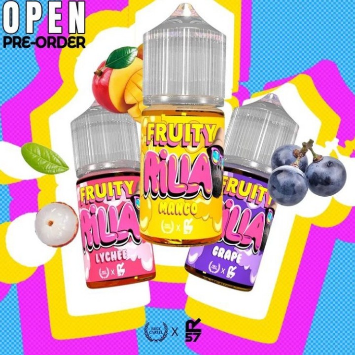 LIQUID VAPOR FRUITY RILLA SERIES 30ML 12MG ORIGINAL