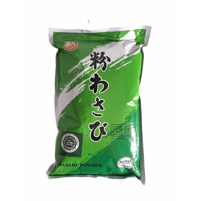 

Nay | Wasabi Bubuk Halal Mui / Wasabi Powder Halal Mui 1 Kg Kualitas Terbaik