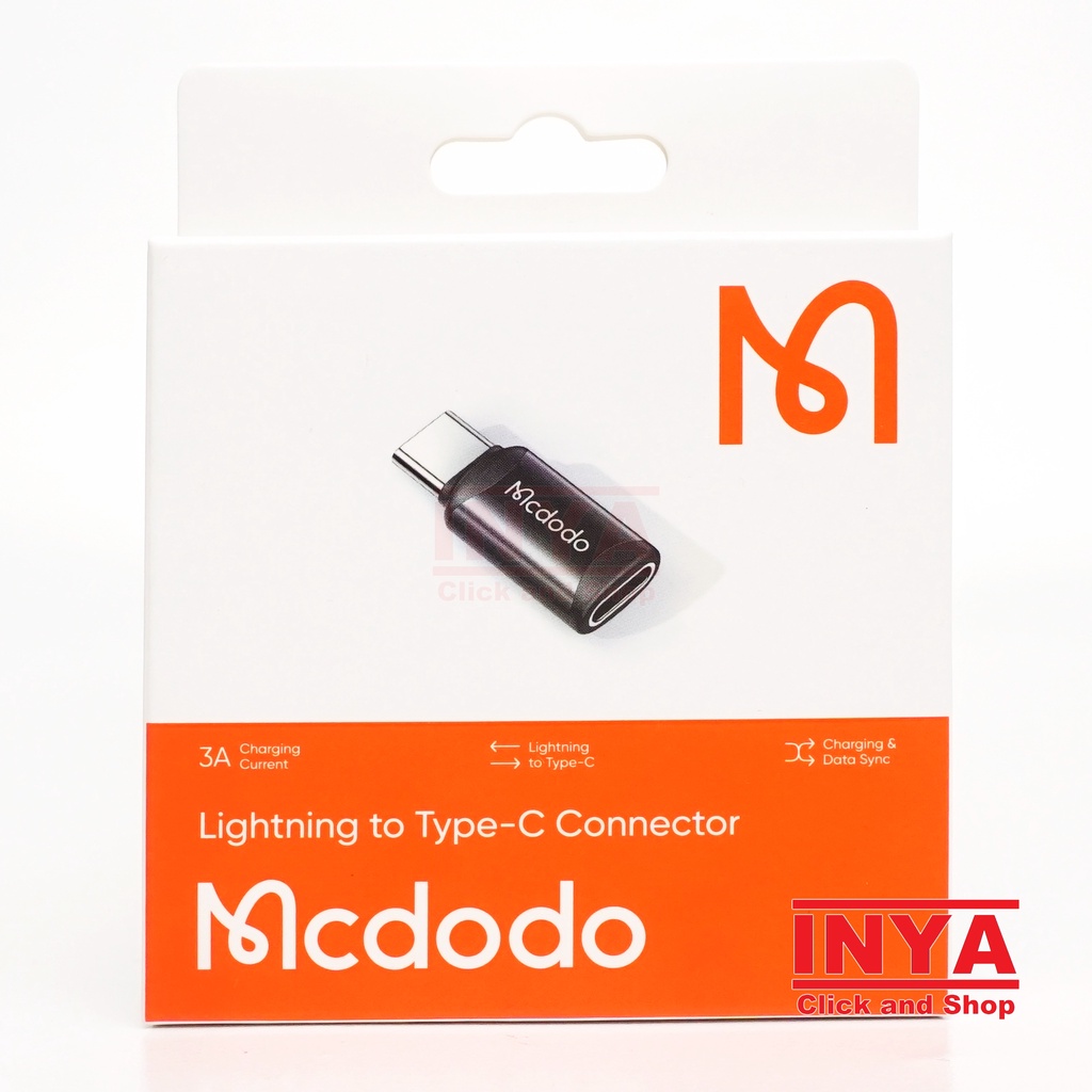 MCDODO OT-7700 OTG ADAPTER LIGHTNING TO TYPE C Connector - Konverter