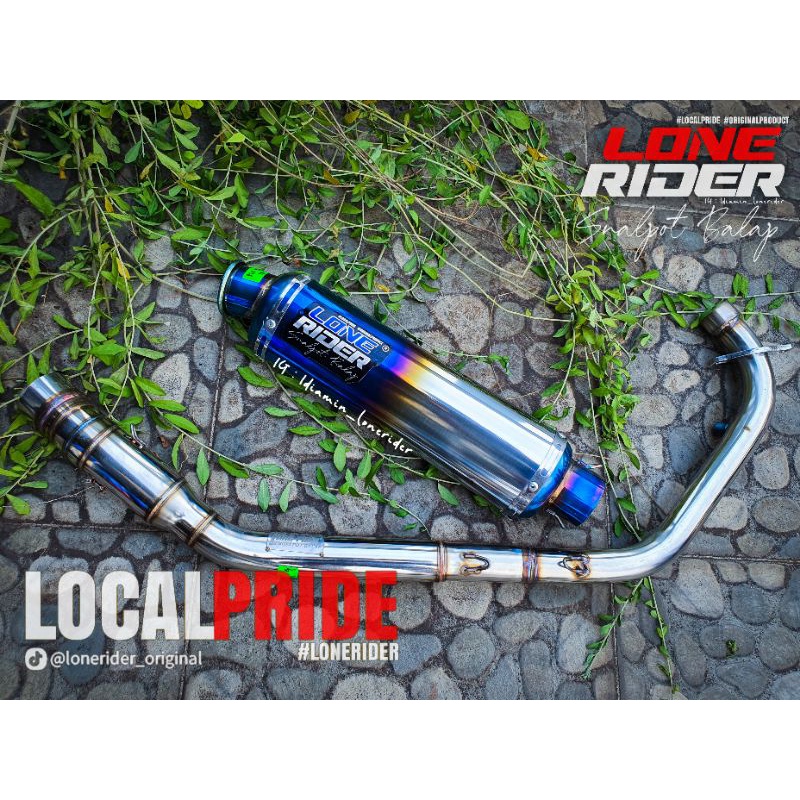 Lone Rider Original - ME - Middle End Slencer Bluesand - NCB - NEW CBR 150R - NEW CB150R