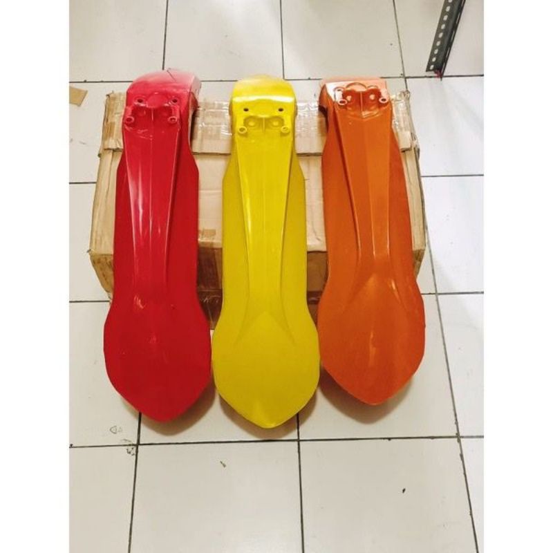 SPAKBOR DEPAN SLEBOR DEPAN KTM Merah Kuning Oren