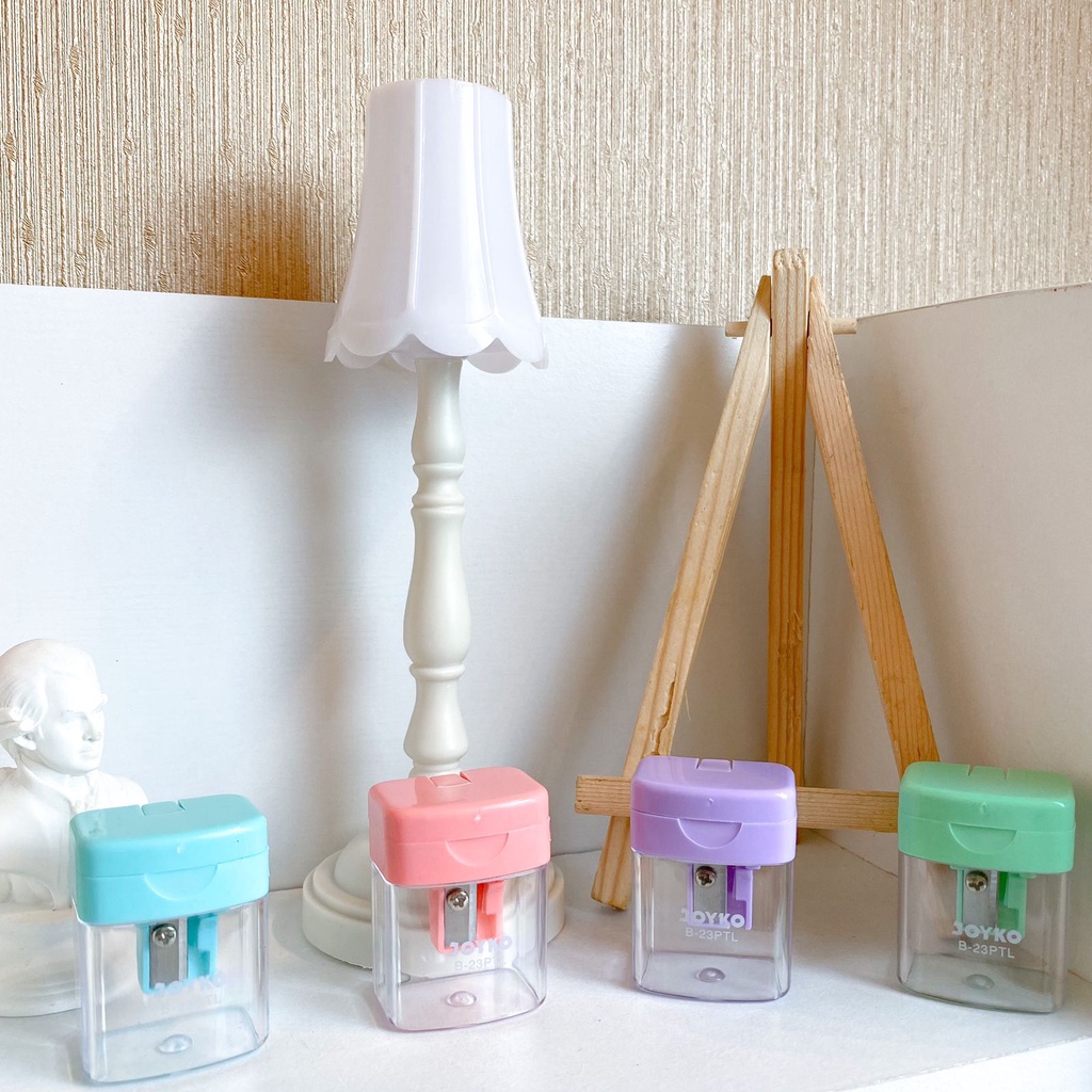 

TERMURAH BISA COD SERUTAN SHARPENER MERK JOYKO B - 23PTL WARNA PASTEL LUCU PERLENGKAPAN SEKOLAH READY RAUTAN KERIKAN SHARPENER ALAT TULIS