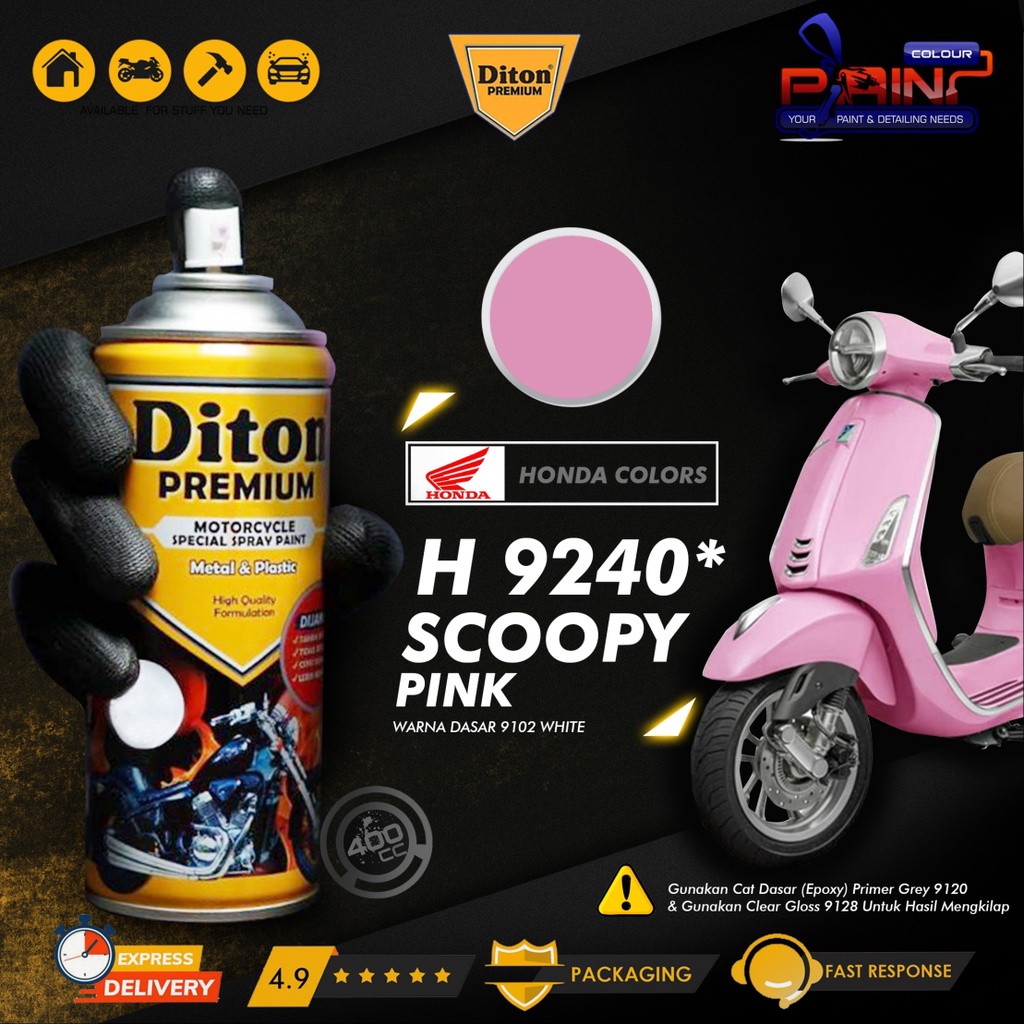 Diton PREMIUM 9240 Scoopy Pink Cat Semprot