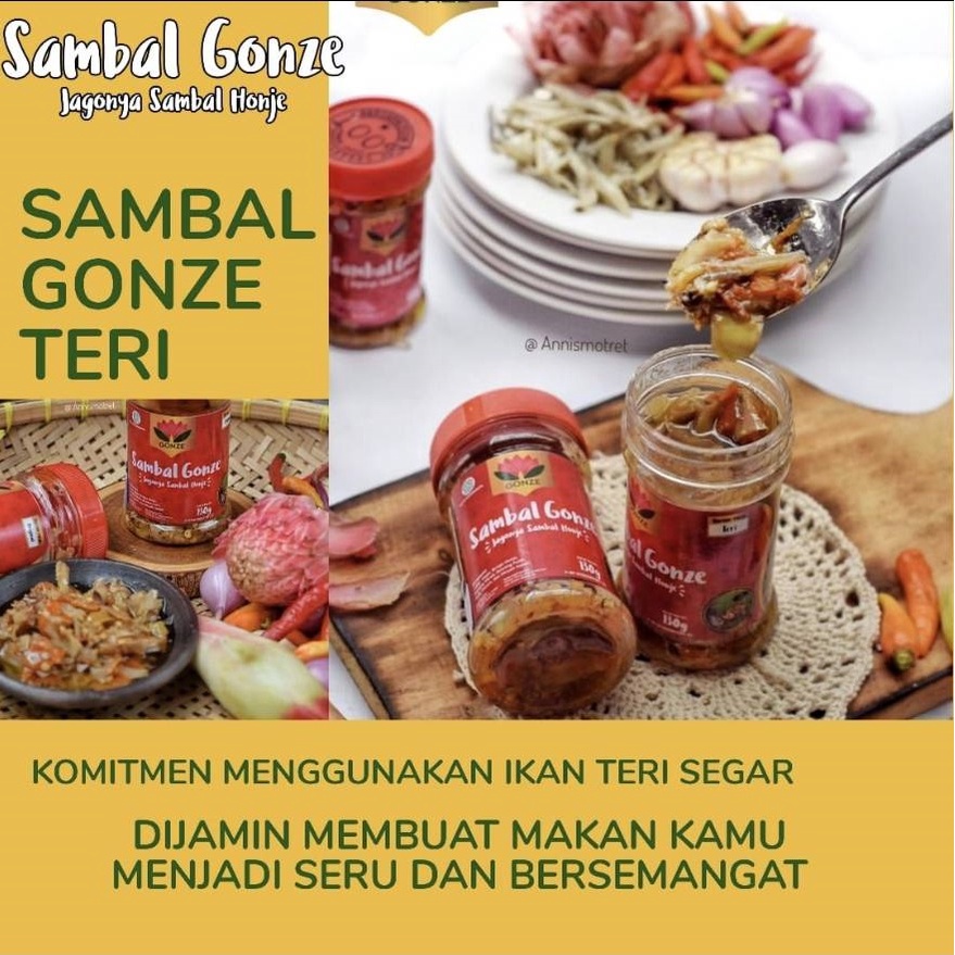 

SAMBAL KECOMBRANG TERBAIK SAMBAL GONZE TERI SAMBAL HONJE TERI