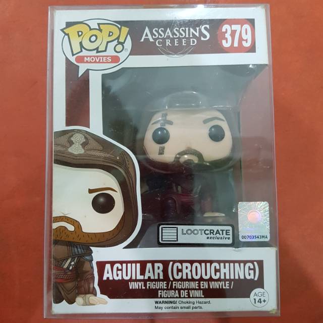 Funko POP Aguilar (Crouching) Assassin's Creed #379 (box damage)