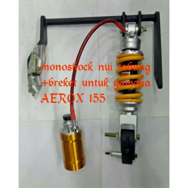 Shockbreaker Shock - Monoshock TABUNG AEROX 155 NUI RACING Include Breket