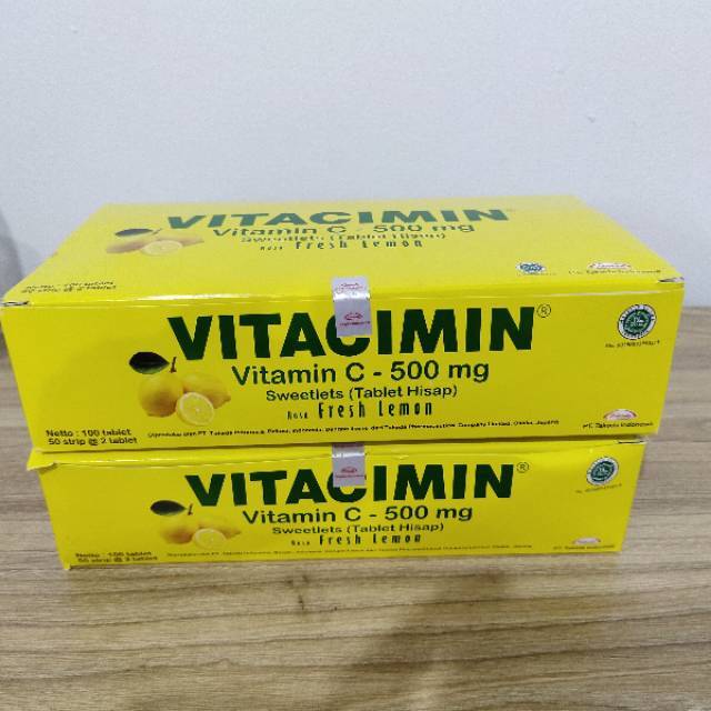 [MURAH]Vitacimin 1 boks isi 20 dan isi 100