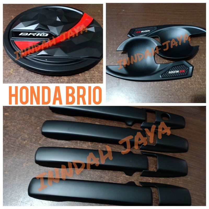 Handle Outer + Tank Cover Brio Lama Mugen Brio Lama Brio Satya Brio Rs / All New Brio Hitam Doff