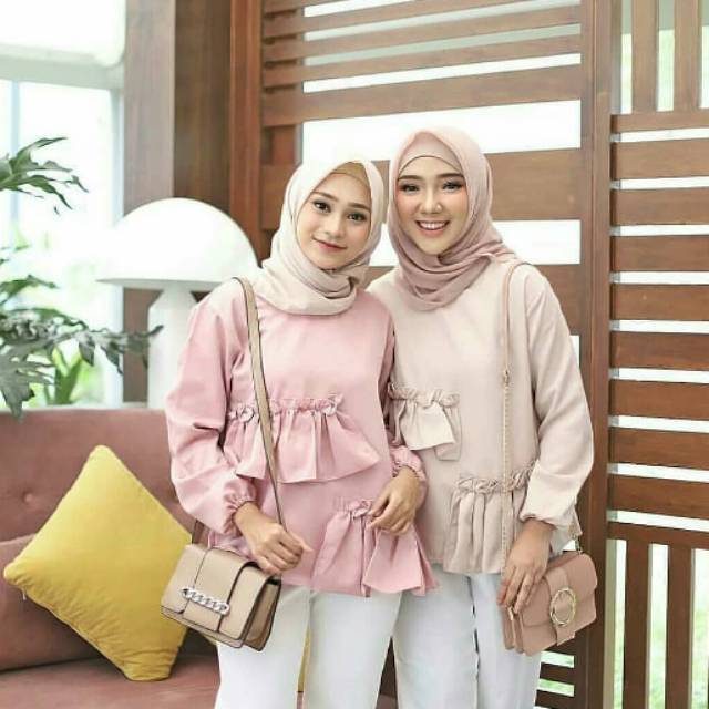 Mawar Top - Atasan Wanita - Blouse Atasan