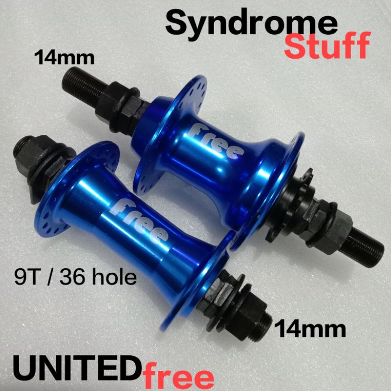 hub free cassette united bmx as besar