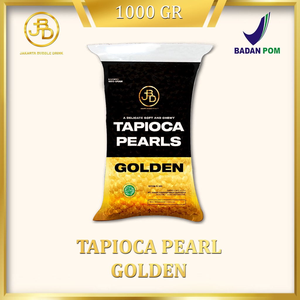 

Tapioca Golden 1 kg | Topping Minuman jbd