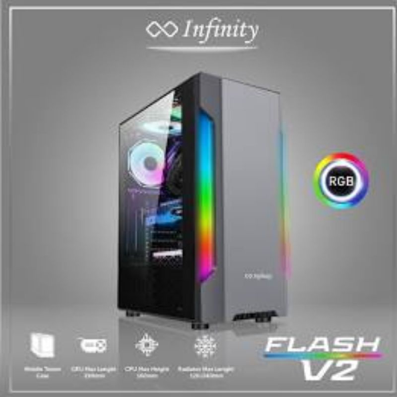 Pc Rakitan Gaming Core i5-10400F Gen 10 With GTX 1050Ti 4GB GDDR5