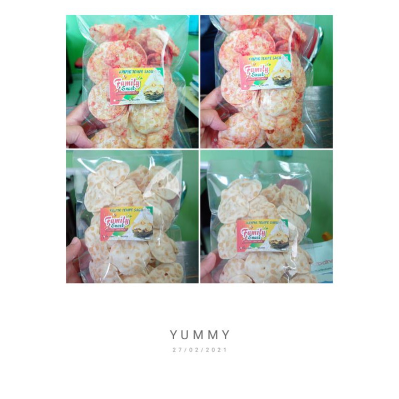

Kripik Tempe Sagu Family Snack