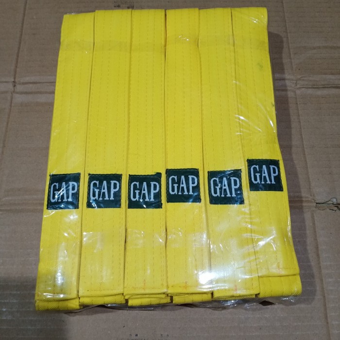 COD - Sabuk Bela Diri Karate/Taekwondo GAP Kuning - Kuning