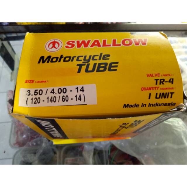 Ban Dalam 350 per 400-14 atau 120/60-14 130/60-14 140/60-14