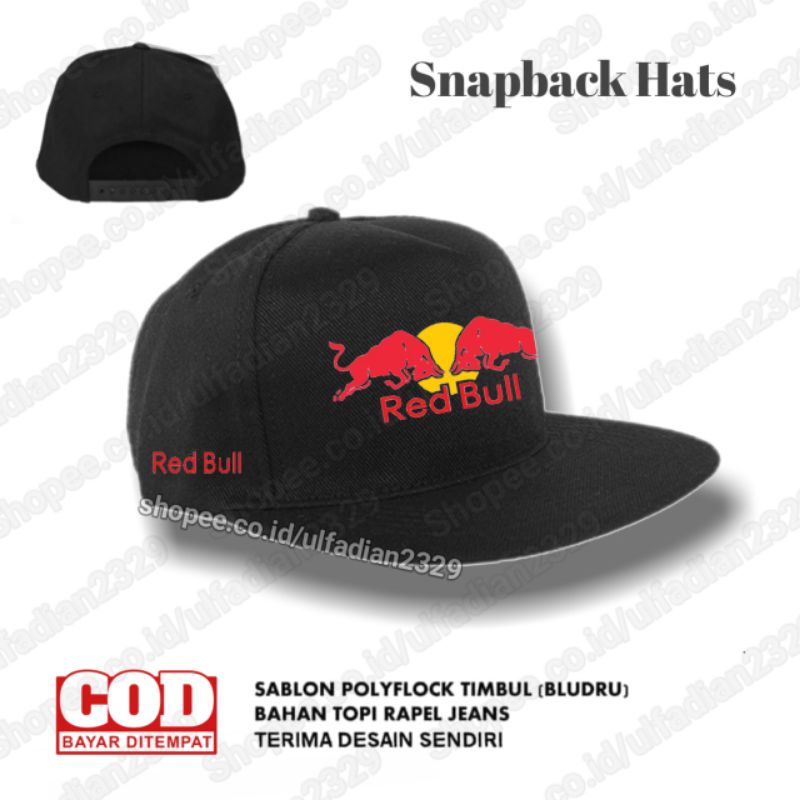 Topi REDBULL Snapback - Snapback Hat REDBULL