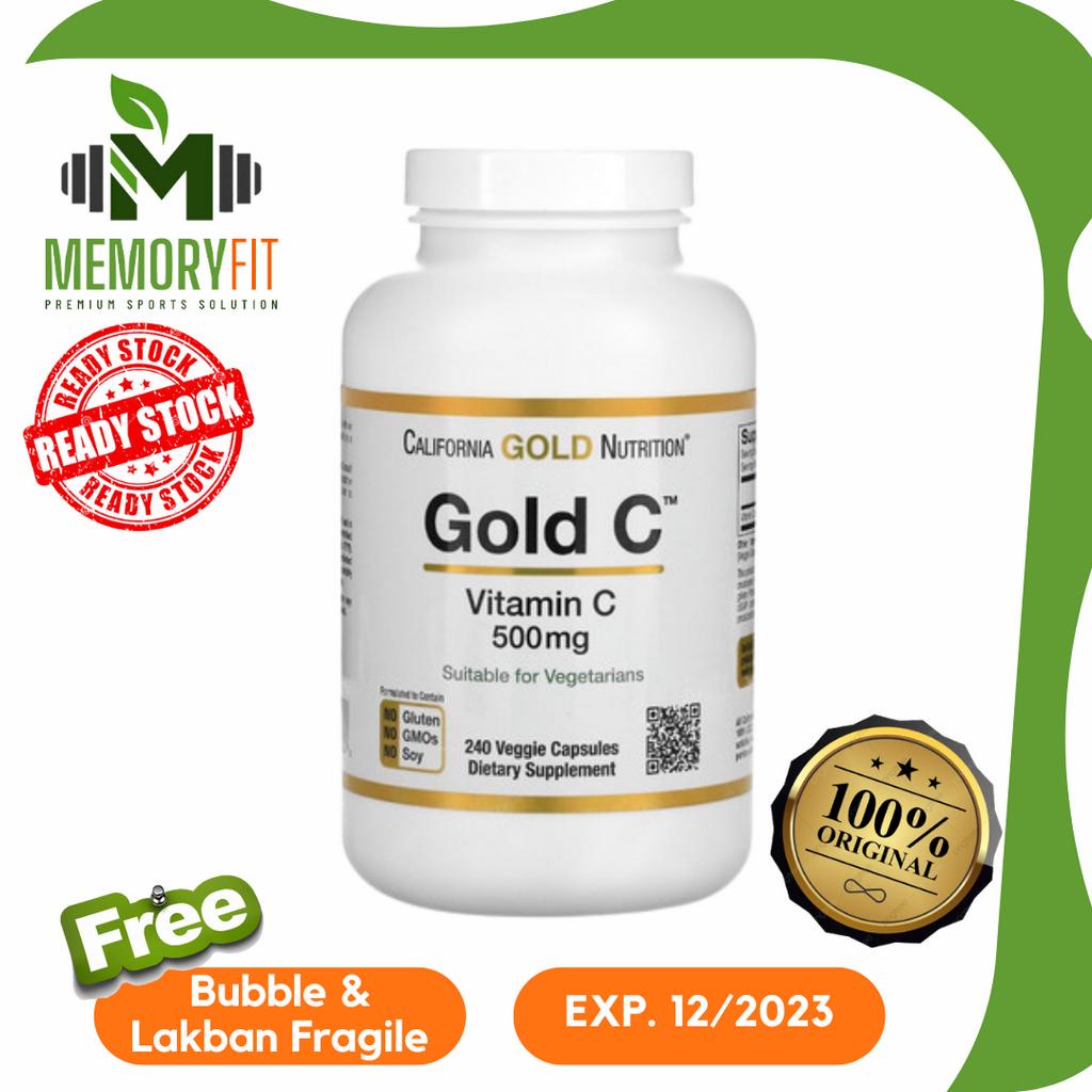 CALIFORNIA GOLD NUTRITION VITAMIN C 500MG 240 CAPSULE