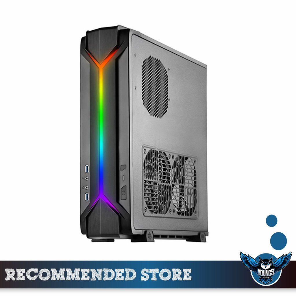 CASE SILVERSTONE RAVEN RVZ03-ARGB Mini ITX | RGB LED | ATX PSU