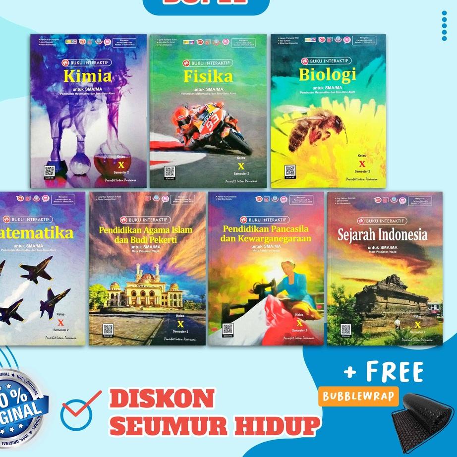 Terbaru! INTERAKTIF PR SMA KELAS X / XI SMT 2  by INTAN PARIWARA ✔