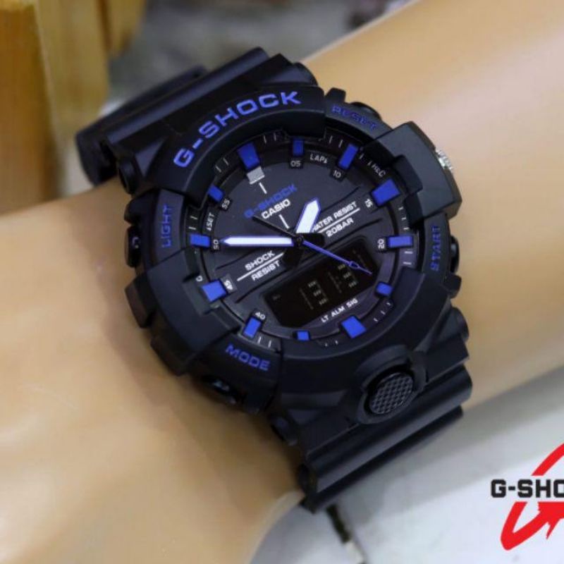 Jam Tangan Pria | Gshock | Casio GA 800 Dual Time Murah