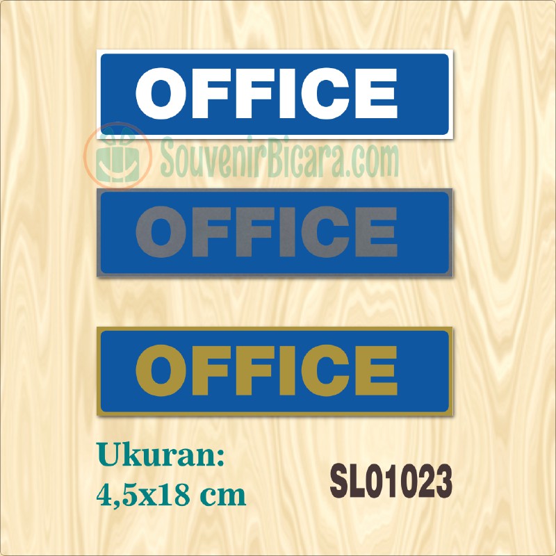 

Sign Label Penunjuk - OFFICE - SL010023