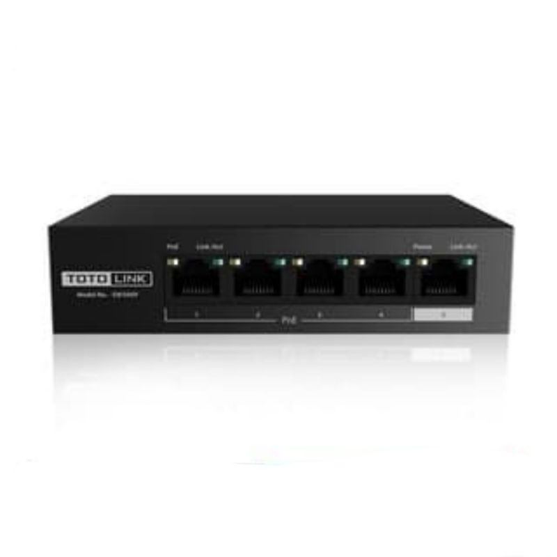 TOTOLINK SW504P - Switch PoE 5Port 10/100Mbps