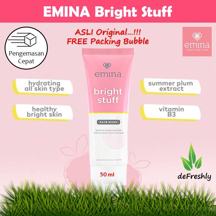 ❤ defreshly ❤ EMINA Bright Stuff - face wash