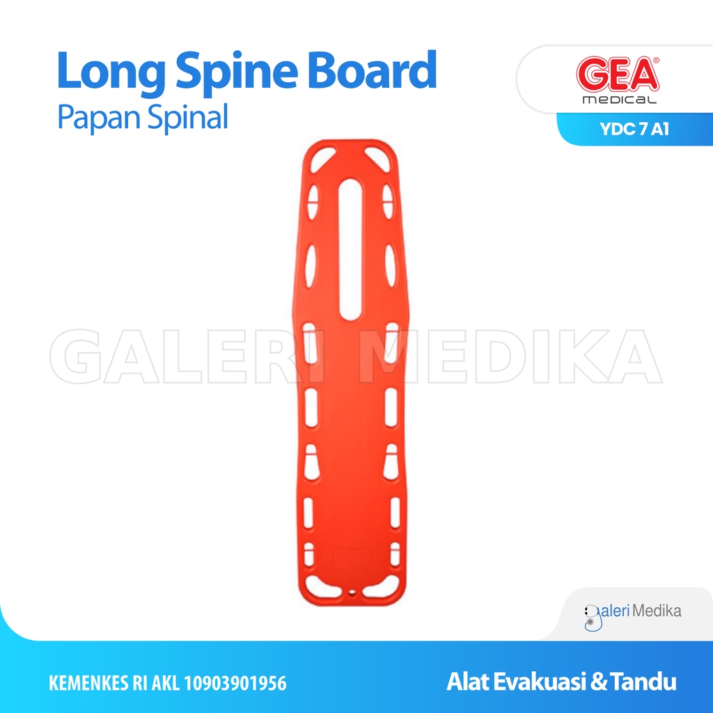 GEA YDC 7 A1 / YDC 7A1 / YDC-7A1 Tandu Emergency - Spinal Board