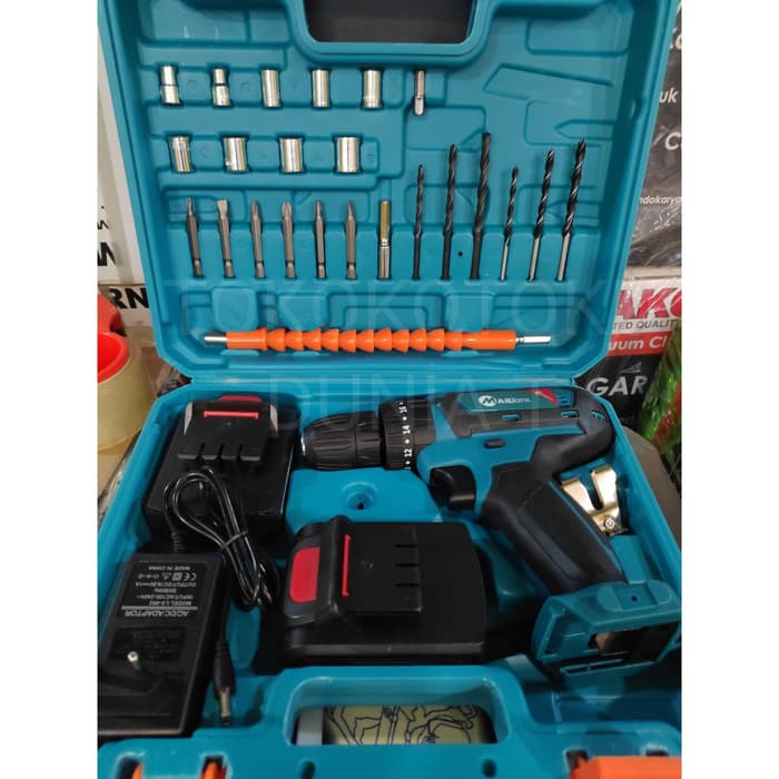 Mesin Bor Baterai Cordless Impact Drill Mailtank 32V SH-190