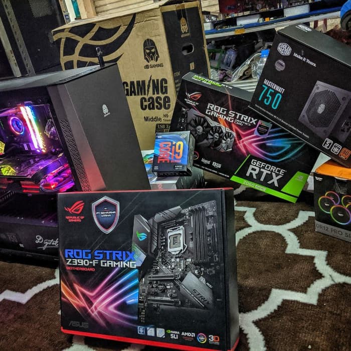 PROMO PC GAMING ASUS ROG CORE I9 9900K VGA RTX 2060 8GB