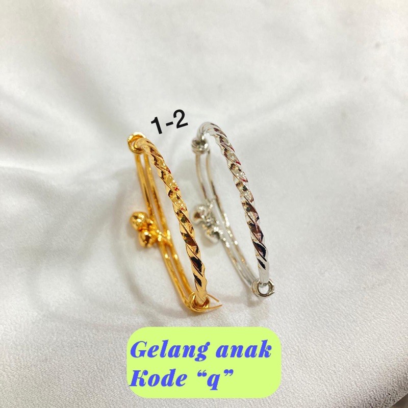 Gelang anak Motif Lilit Xuping