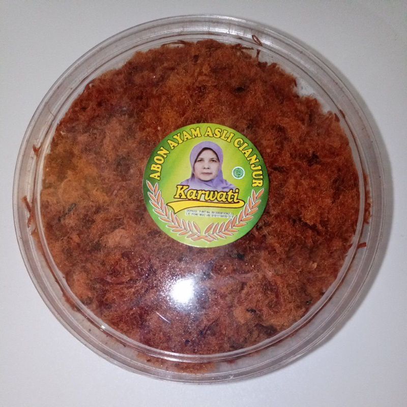 

Abon Ayam Karwati Khas Cianjur Asli