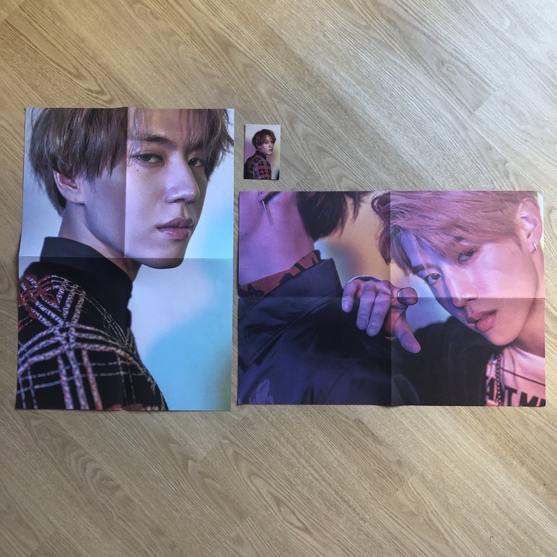 GOT7 EYES ON YOU OFFICIAL PHOTOCARD YUGYEOM & MINI POSTER MARK