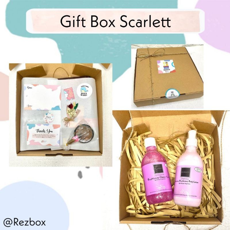 

Gift box/Hadiah/Hampers/Request