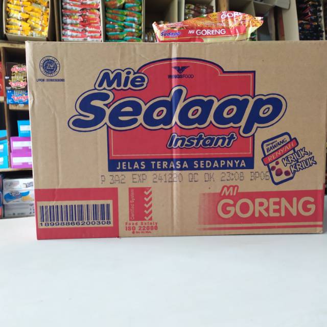 

Sedaap Goreng Mie1karton