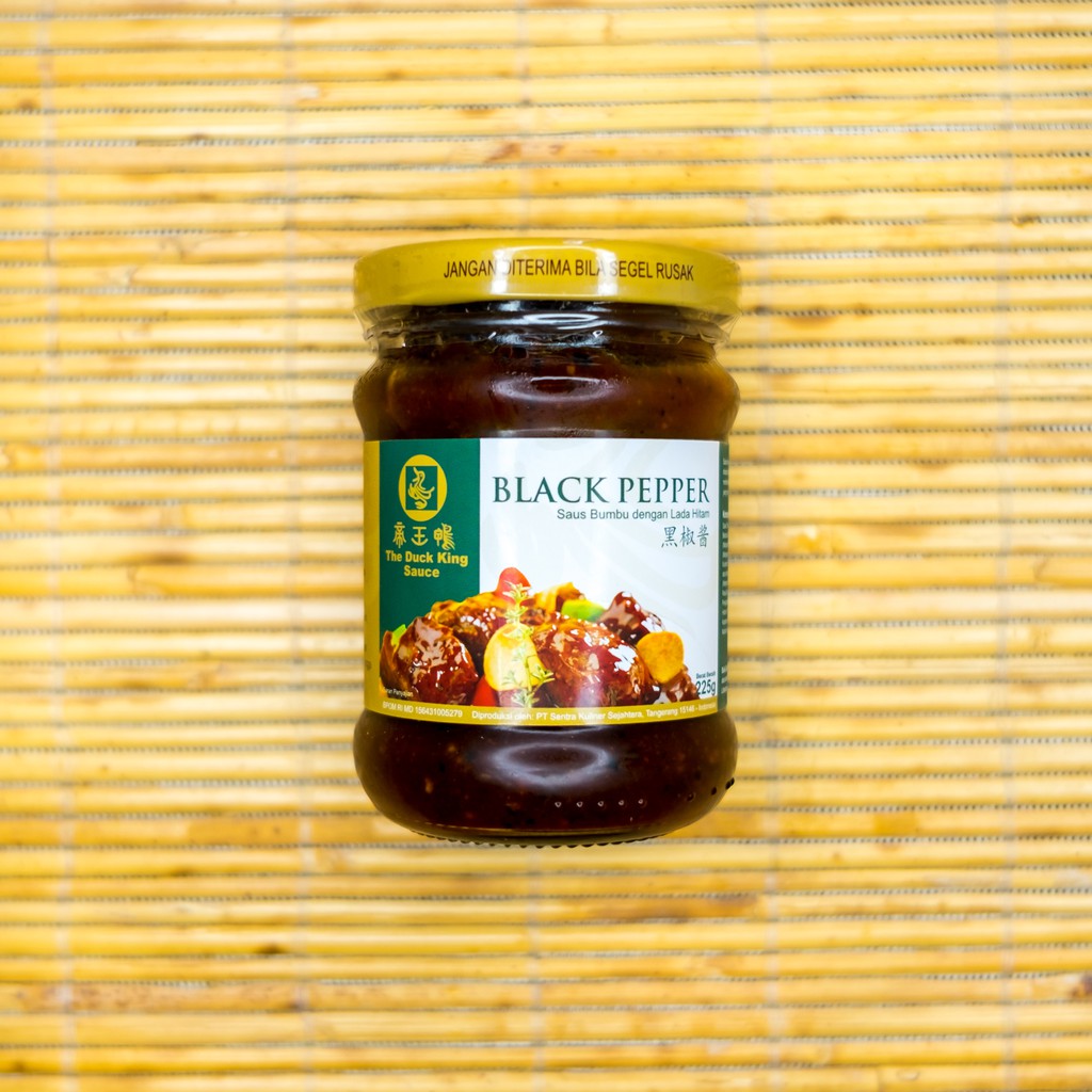 

Black Pepper Sauce / Saus Lada Hitam - The Duck King Sauce 225g