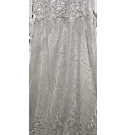 PSR.01Jl22p– GAMIS AKAD WALIMAH NIKAH FREE HIJAB GAMIS TILE GAMIS BROKAT PUTIH GAMS MUTIARAL