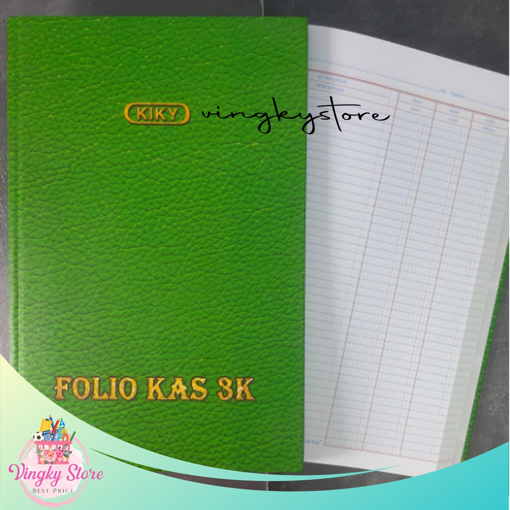 

Buku Folio Kas 3K Kiky