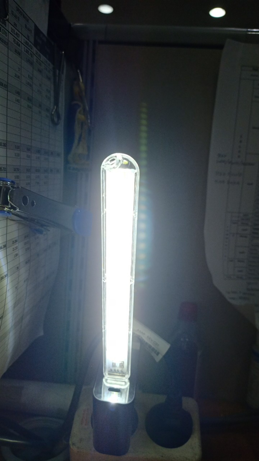 Lampu Meja Led 5v Usb 24 12w Dua Warna